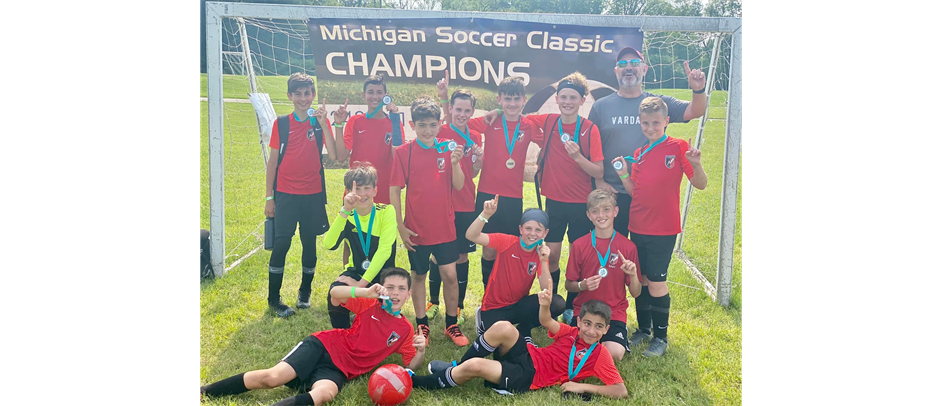 U11 Boys champs over the weekend